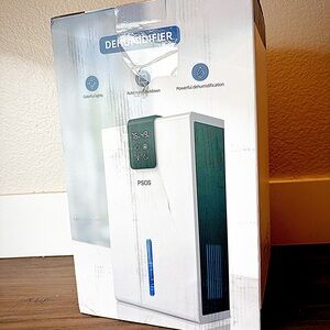 Dehumidifier for Basement Home 60W Quiet Moisture Control Auto Shutoff